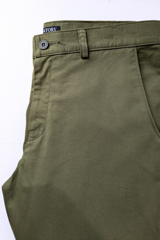 Belmont Olive Twill