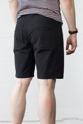 Austin Short Black Ripstop