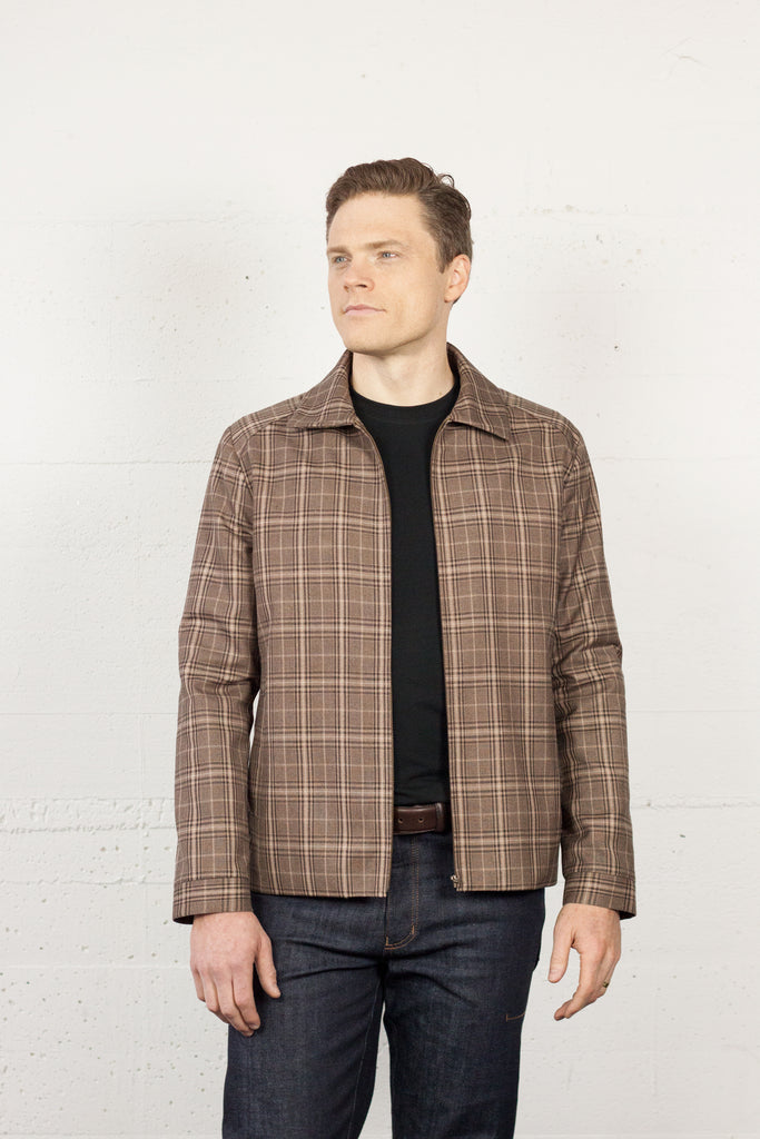 Kingswood Jacket Maple Check