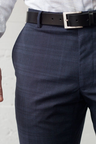 GIB Trou Dark Navy Check