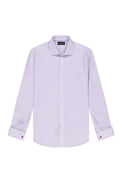 DOM Shirt Mauve Micro Check FC