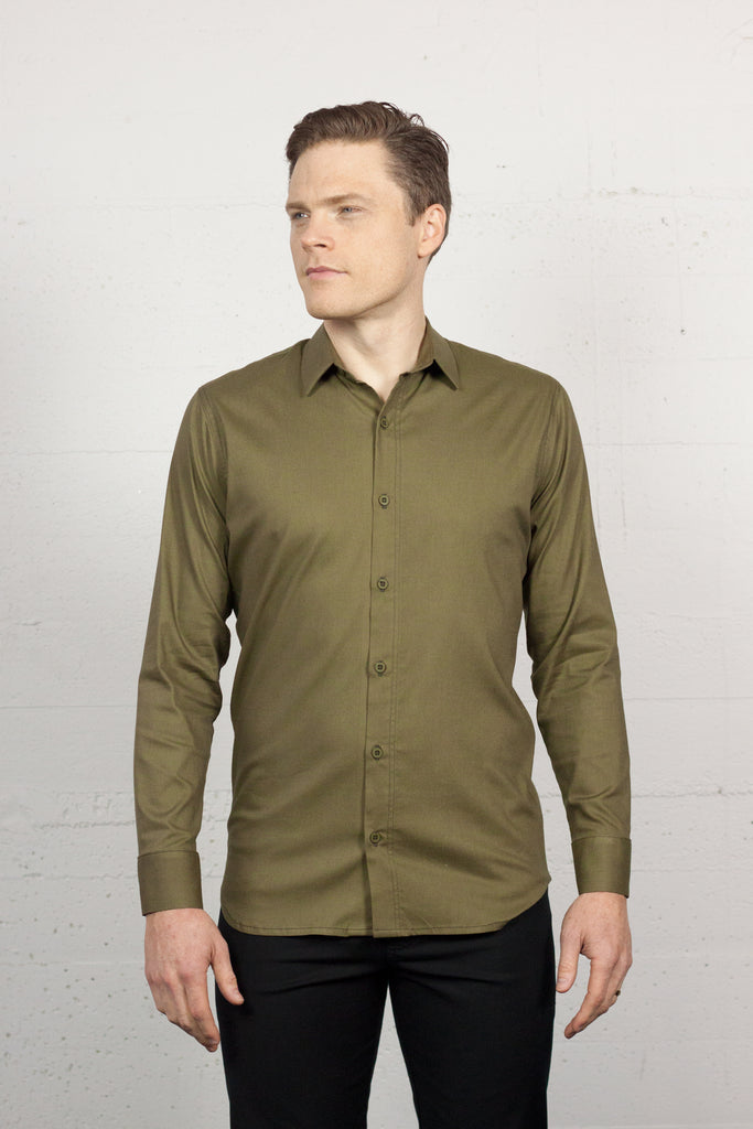 Firebird Shirt Kombu Linen