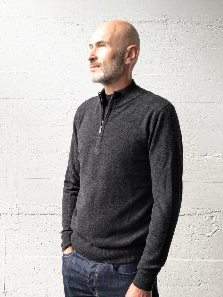1/4 Zip Pullover Coal