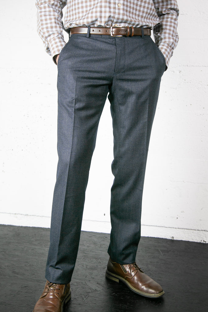 JB Suit Navy+Almond Birdseye